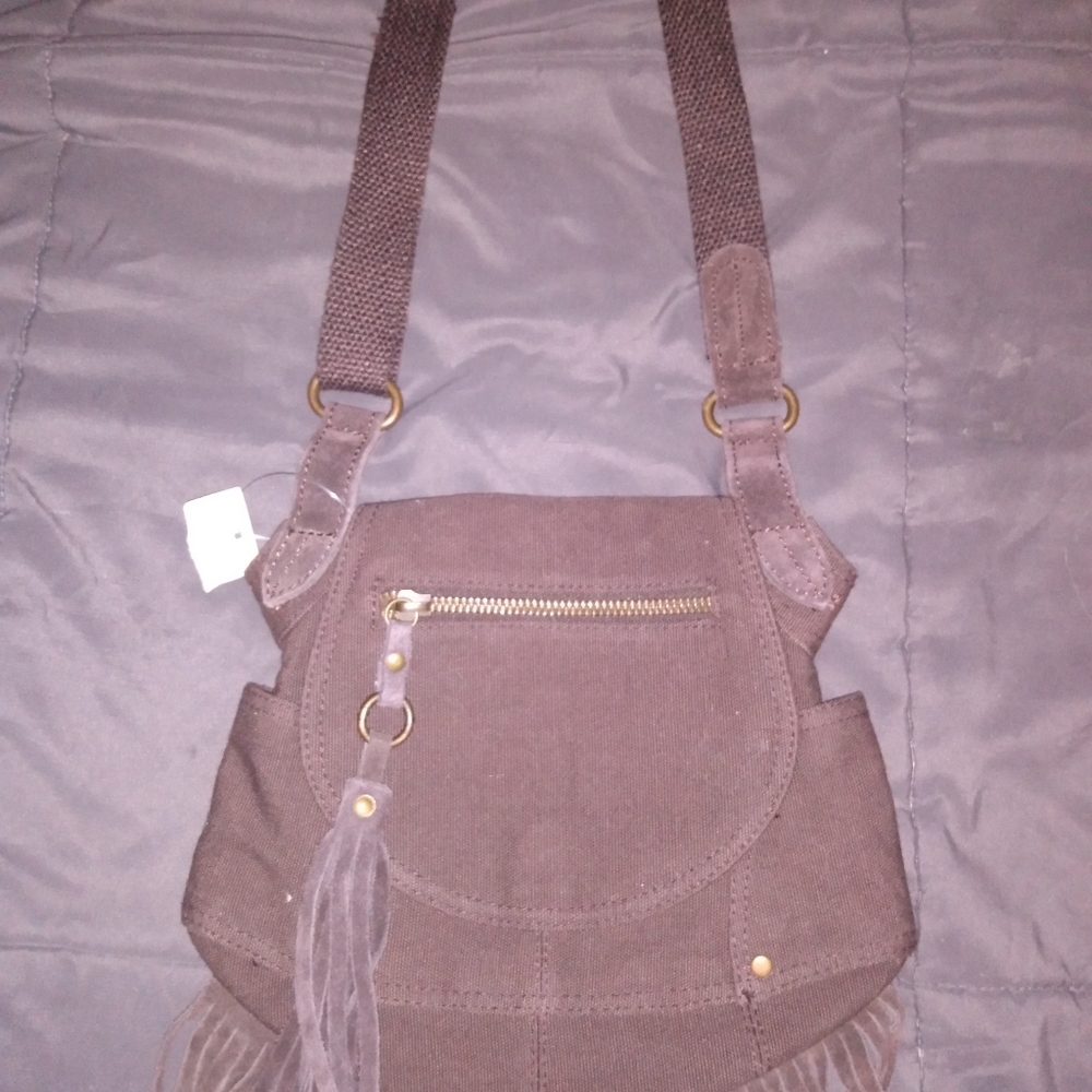 American Eagle fringe bag